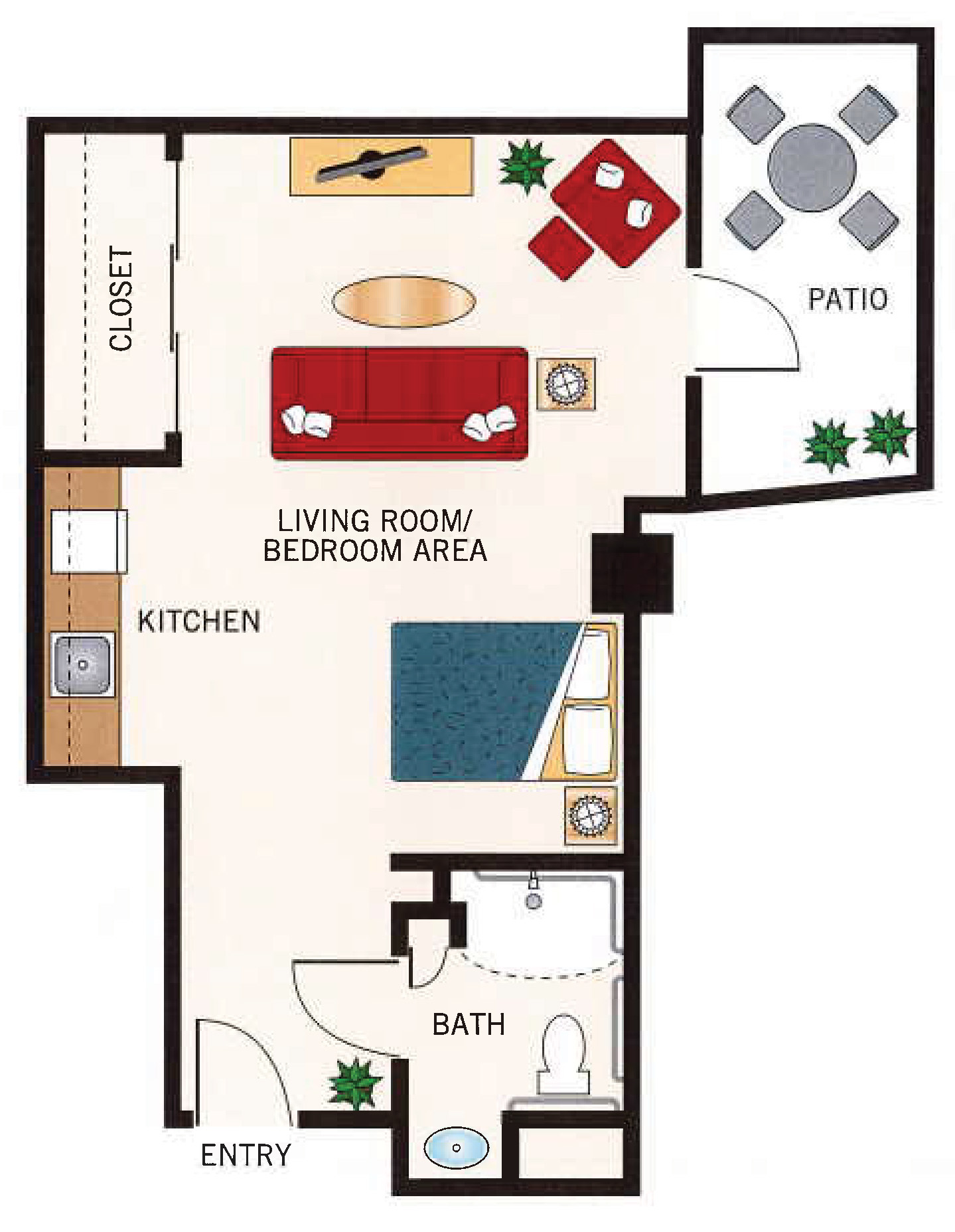 The Twain floor plan
